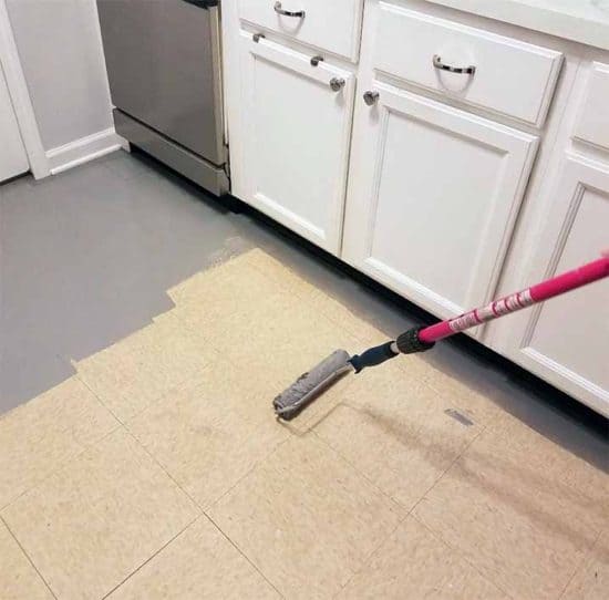 How To Paint Linoleum Flooring 