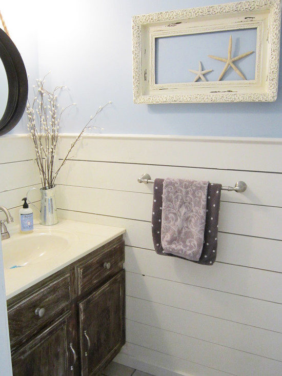 bathroom first makeover