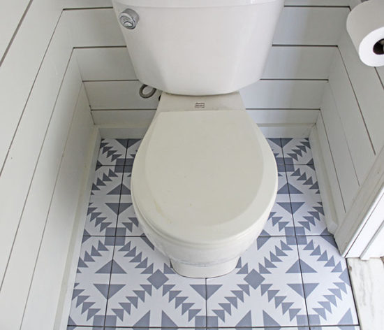 bathroom floor ideas