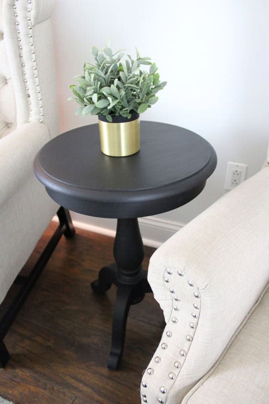 How to Make Black Chalk Paint for Furniture - Amy Sadler Designs