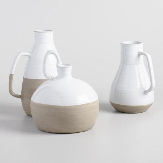 ceramic vases