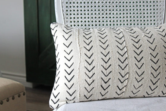 Lumbar mudcloth pillow giveaway etsy 