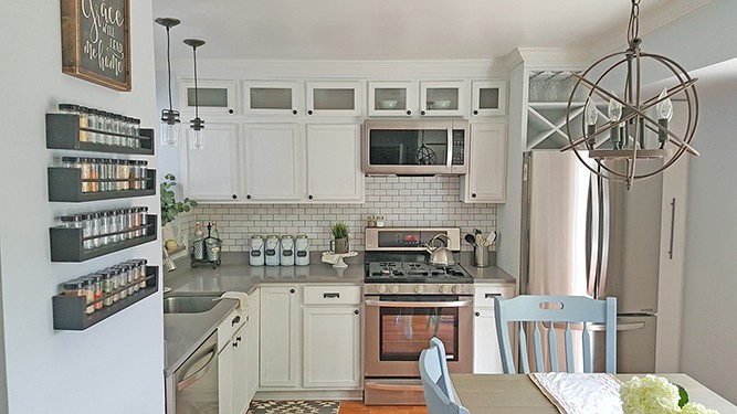 Dining Room Cabinets- How to Add Extra Kitchen Cabinets - Keeping it Simple