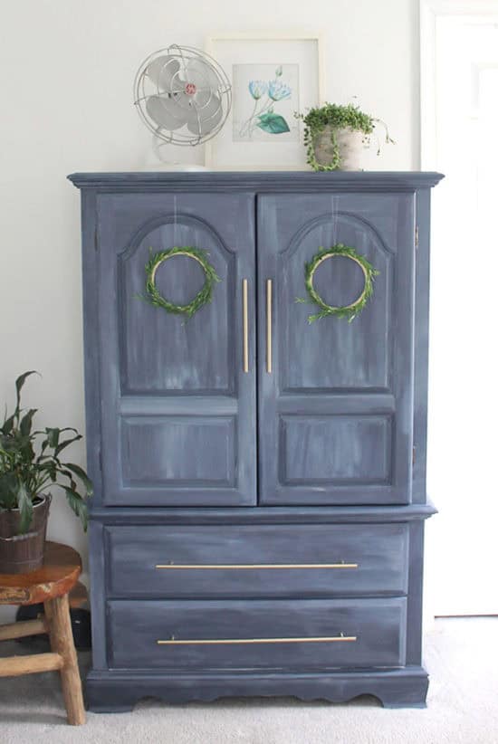 Blue furniture makeovers, fusion mineral paint