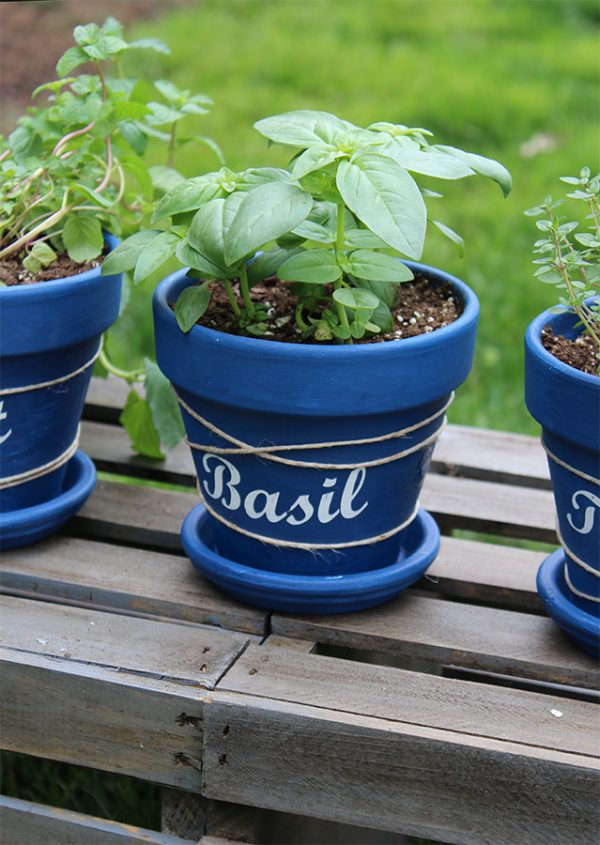 How to Make DIY Herb Pots The Home