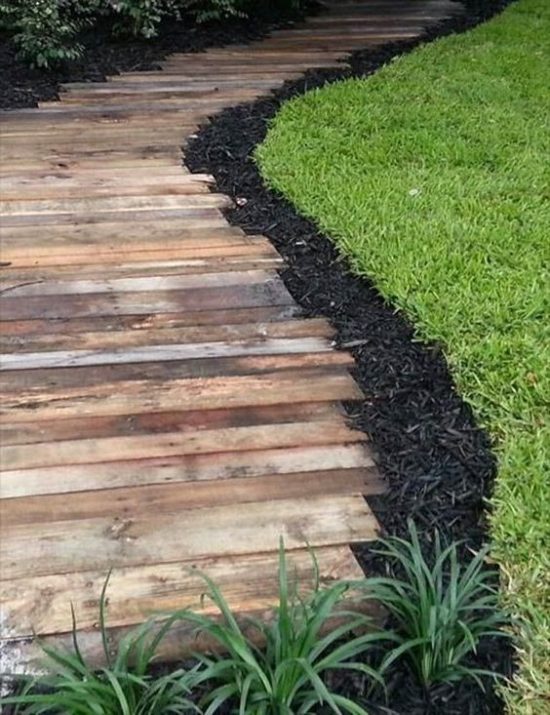 pallet walkway