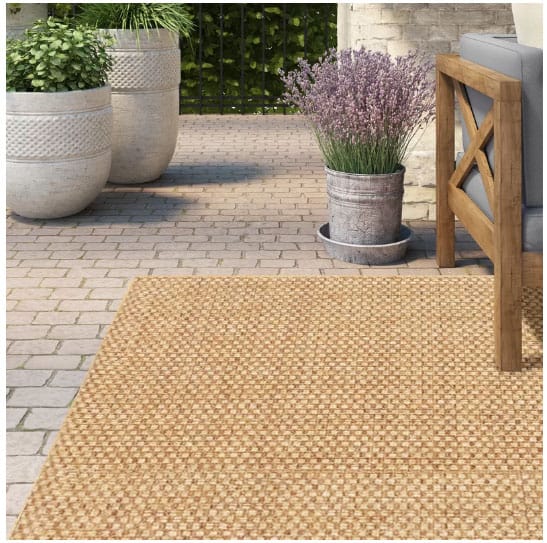 Sisal Jute Indoor Outdoor Area Rugs