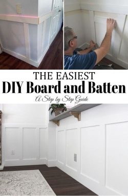 How to Install Board and Batten - The Honeycomb Home
