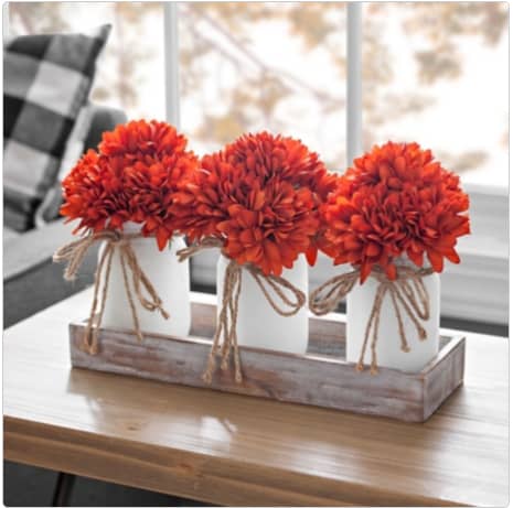 artificial fall flower arrangements