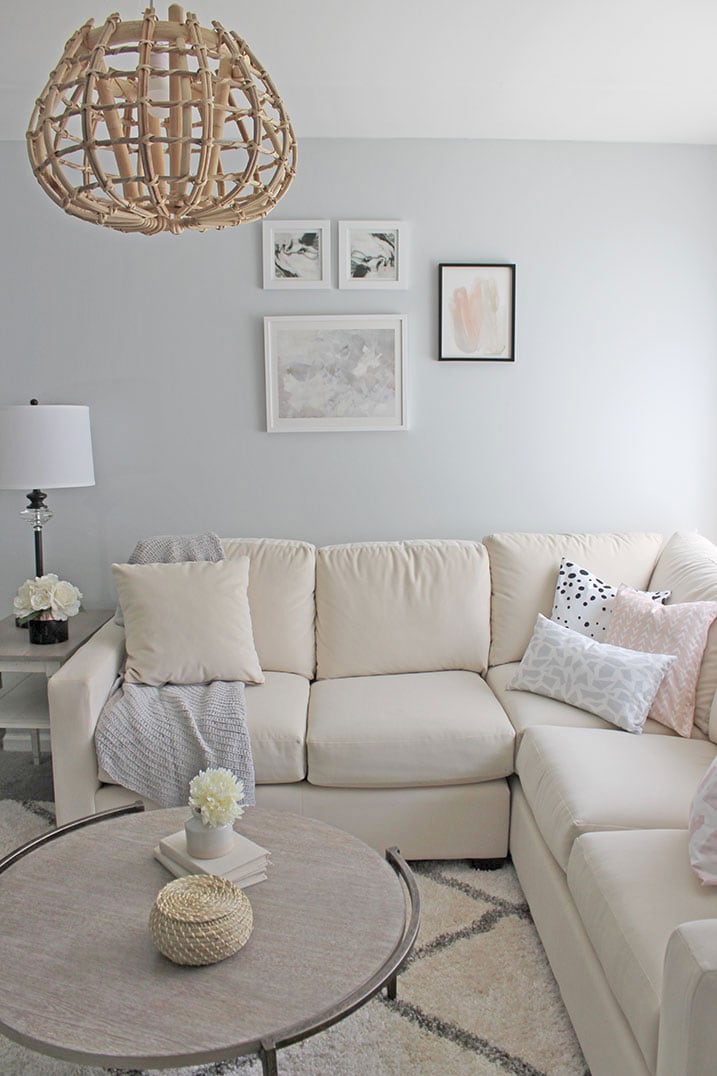 Before and After Living Room Makeover With Bassett Furniture - The ...