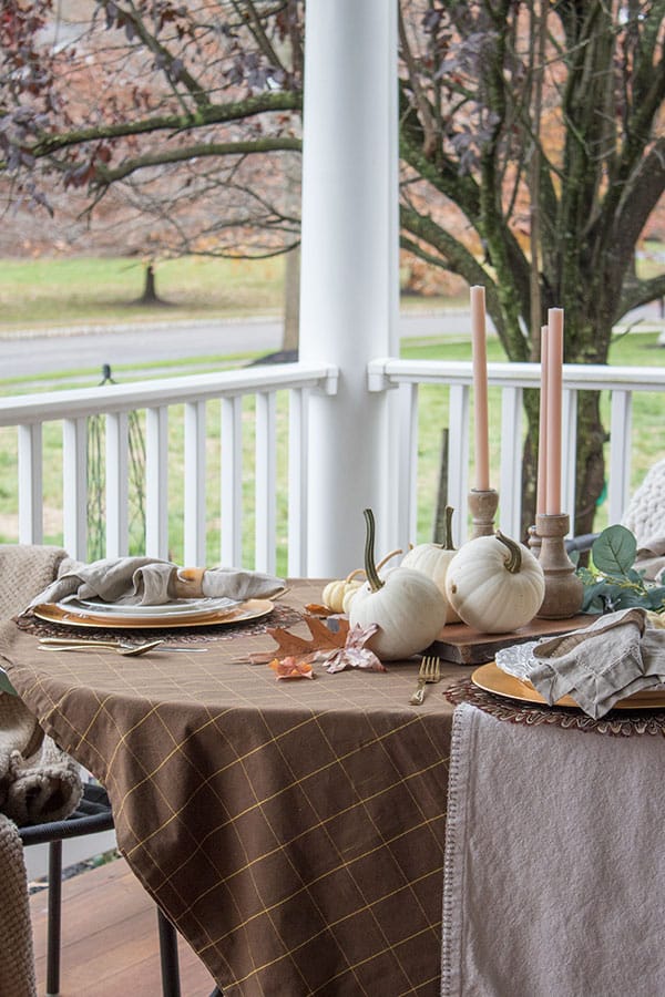 fall harvest table decorations