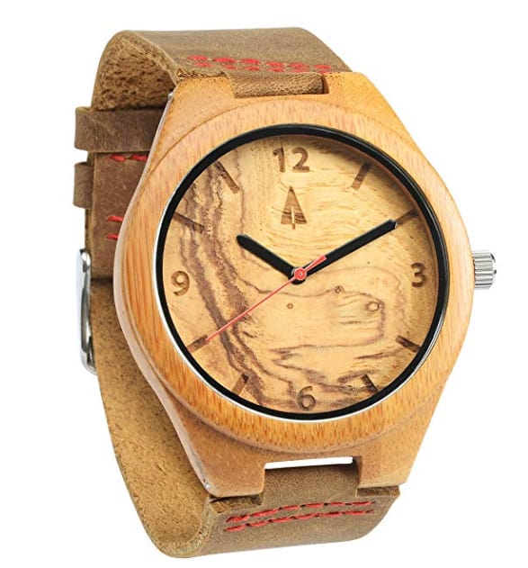 mens wooden watch, gift ideas