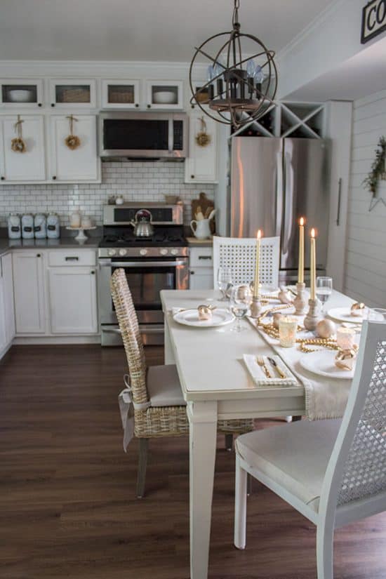 New Year's Eve Table Setting Ideas - The Honeycomb Home