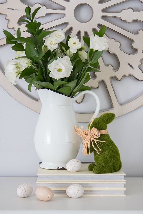 Easter decorating ideas, easy centerpieces and vignettes