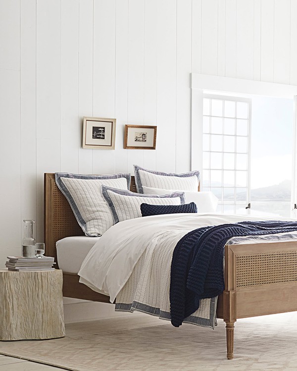 harbor quilt navy summer bedding