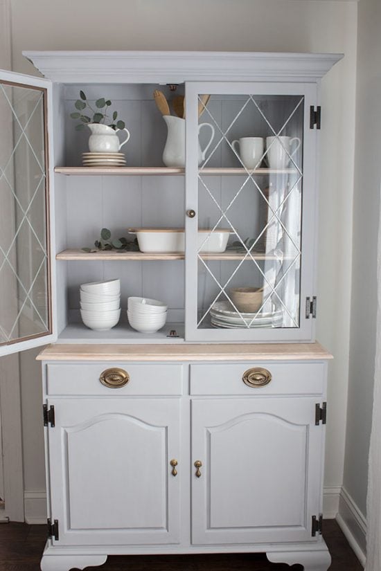 Upcycled Hutch Makeover The Home