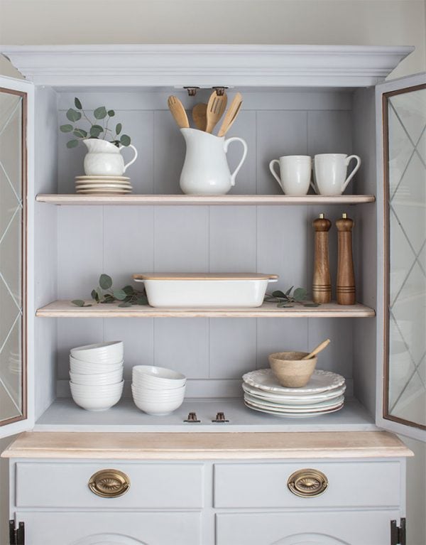 Upcycled Hutch Makeover The Home