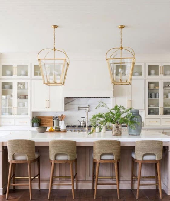 Countertop Cabinets In The Kitchen The Honeycomb Home   Studio Mcgee Cabinets That Sit On The Countertop 