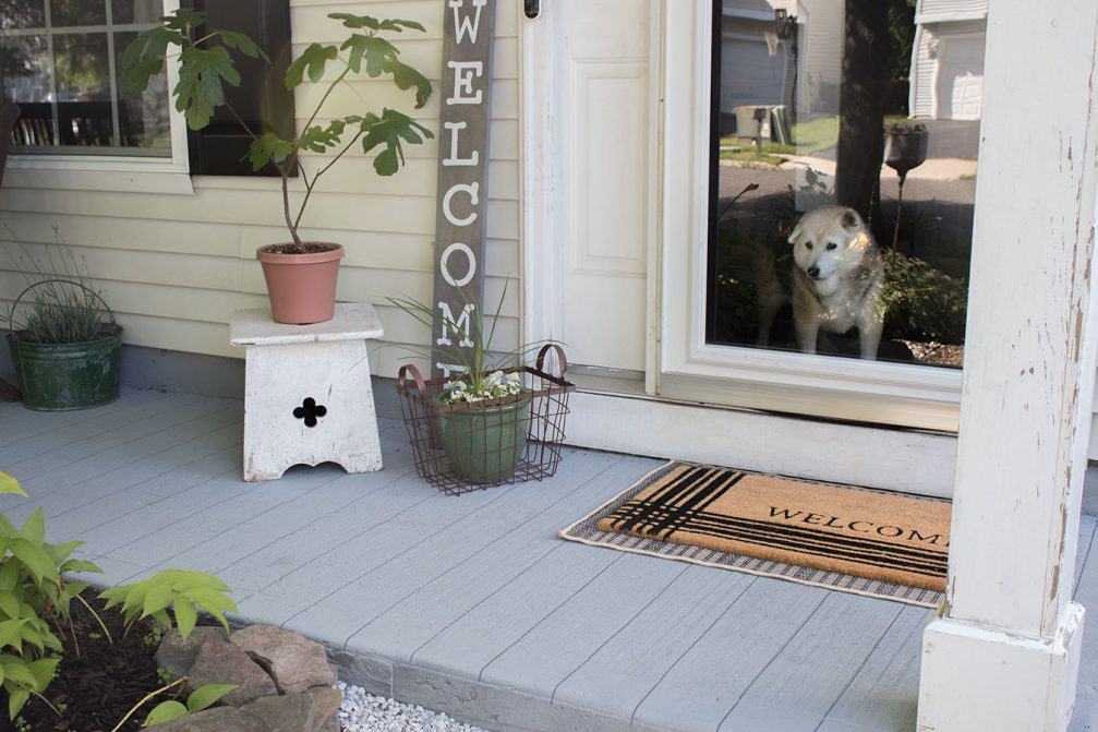 concrete paint for the porch