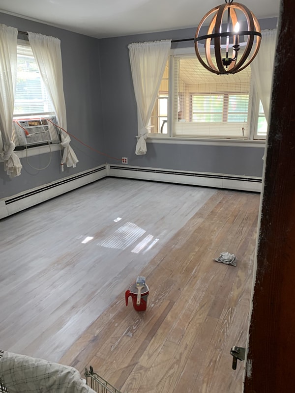 Wood Floor Refinishing And Whitewashing