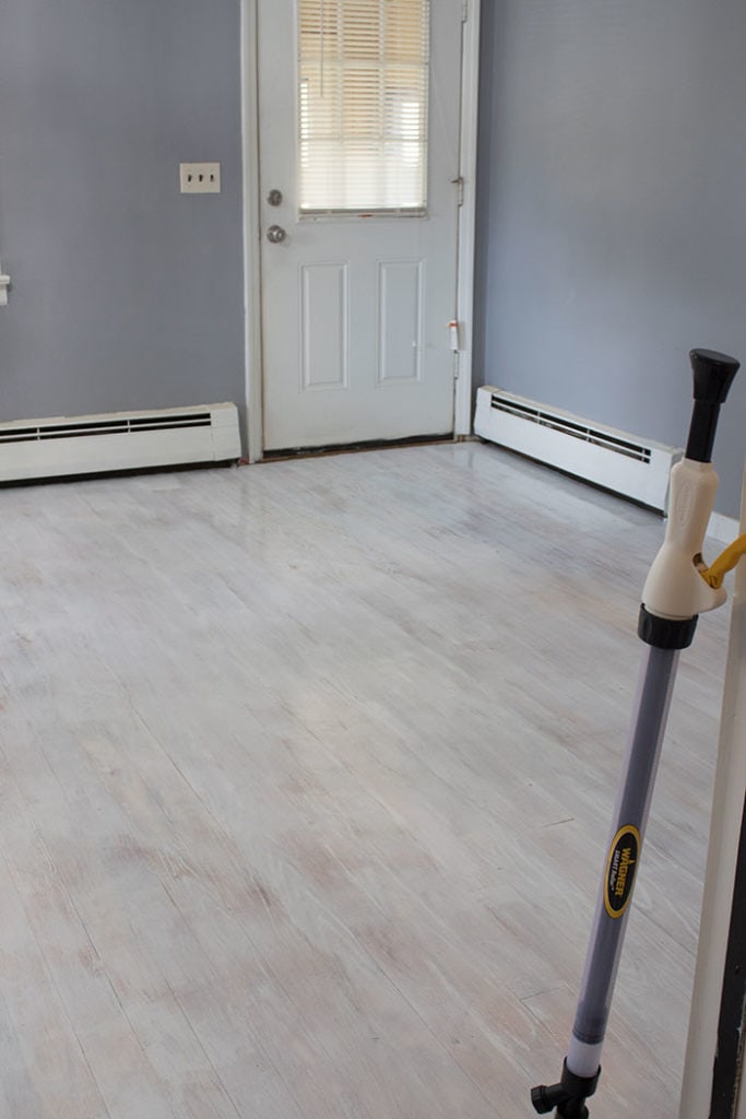 Wood Floor Refinishing And Whitewashing The Honeycomb Home