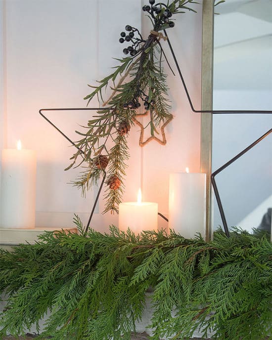 Decorating With Cedar Garland (Giveaway) The Home