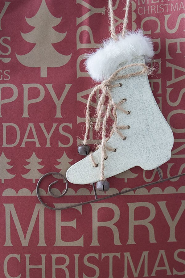 Christmas ornaments and gift bags, gift wrapping ideas