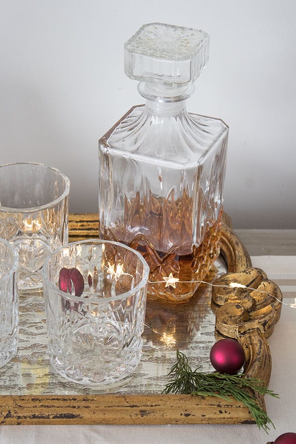 Holiday Drink Stations - The Honeycomb Home