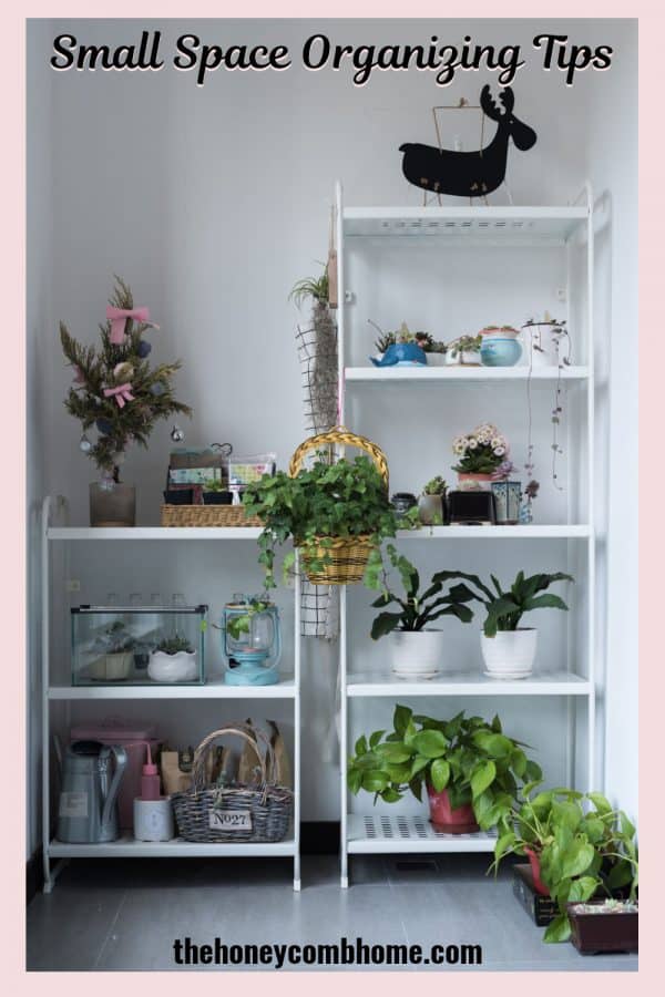 Small space organizing