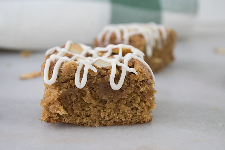 Irish Dessert Blonde Brownies The Honeycomb Home