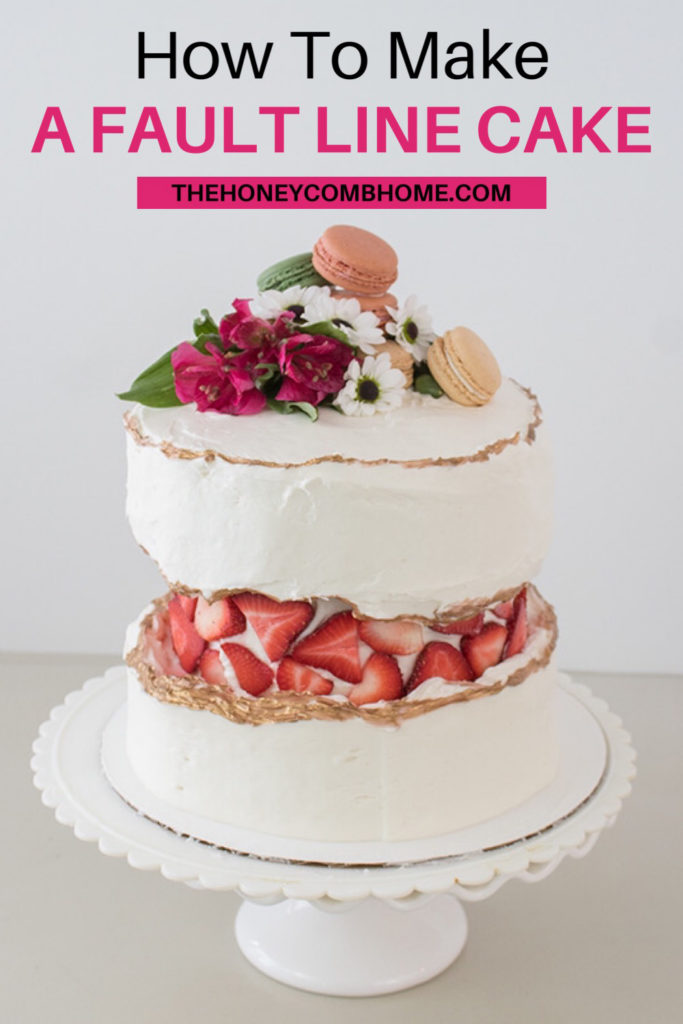 Trend Alert! Fault Line Wedding Cakes | OneFabDay.com