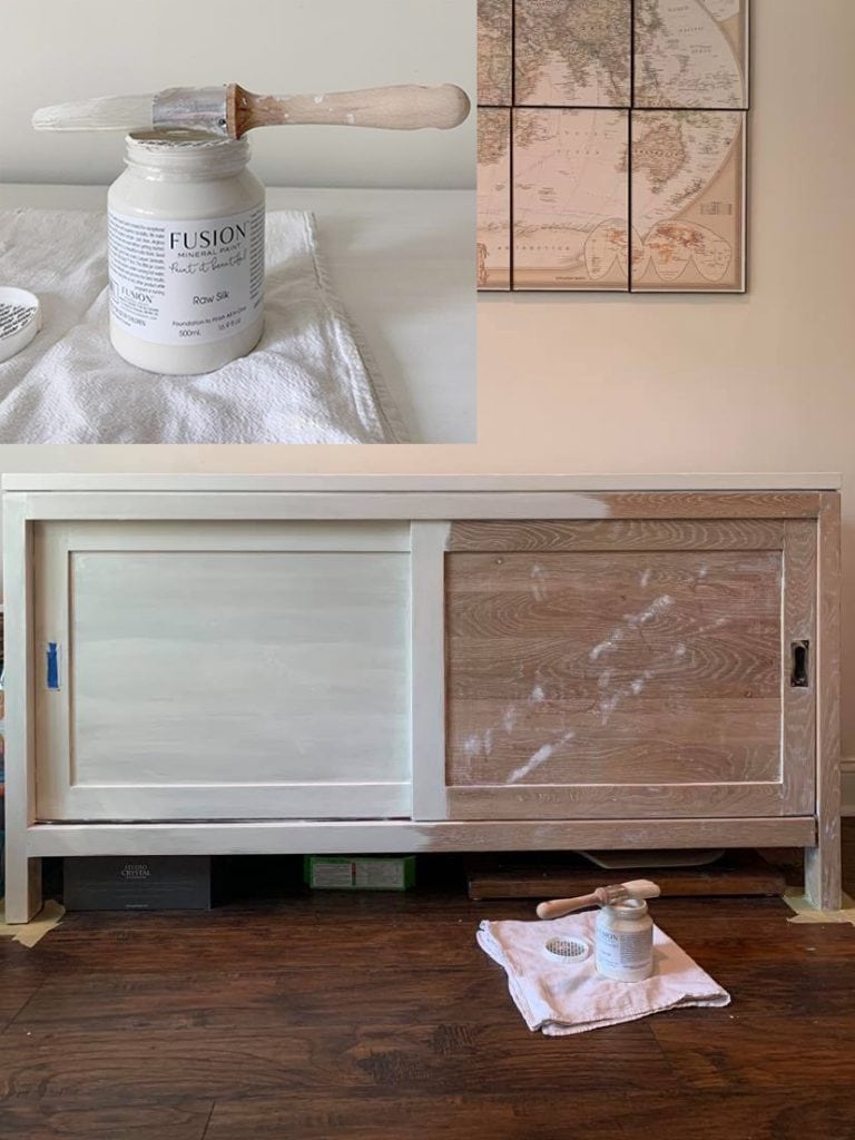 Diy store cane sideboard