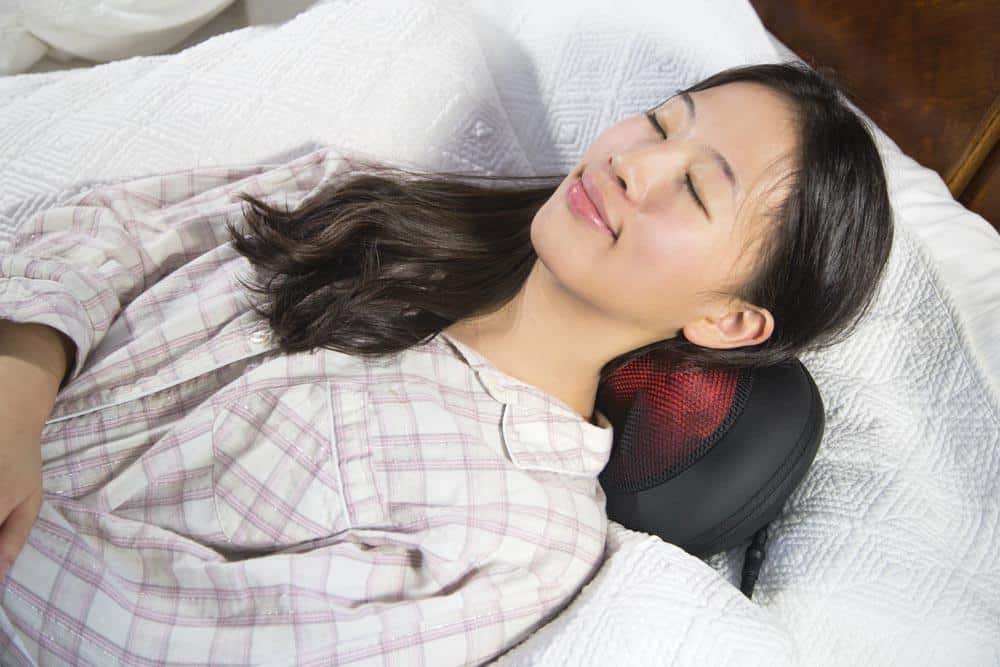 heated massage pillow great gift idea that is useful