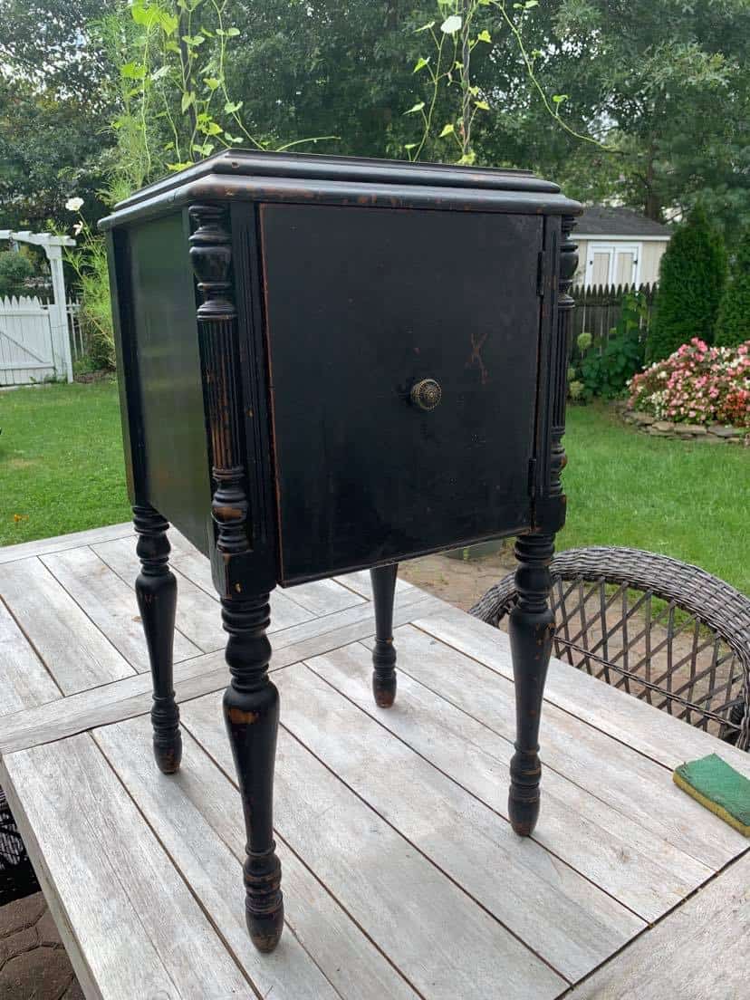 How to Paint Furniture Black Distressed (Without Sanding!) The
