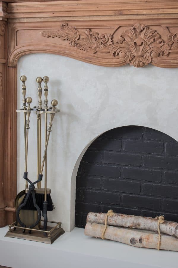 Roman Clay Fireplace How To (Get the Look of Real Stone