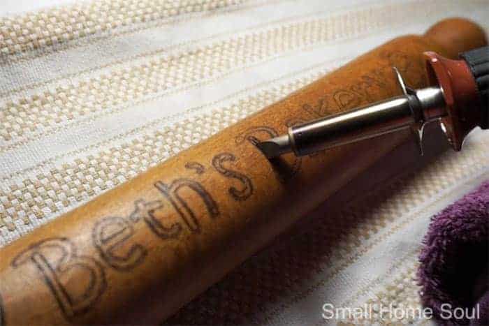 personalized rolling pin