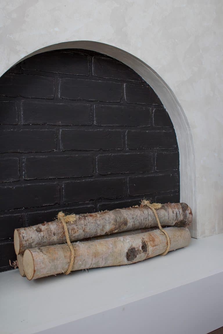 Roman Clay Fireplace How To (Get the Look of Real Stone) The
