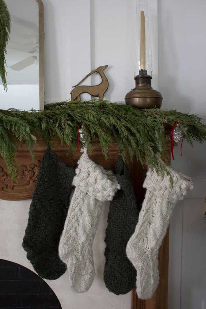 green-and-white-Christmas-stockings
