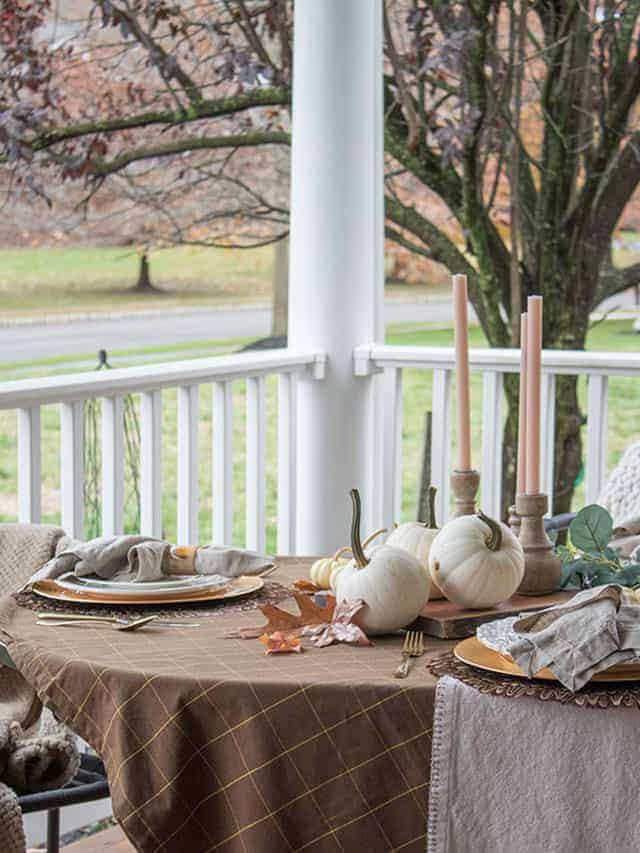 7 Quick & Easy Thanksgiving Table Ideas