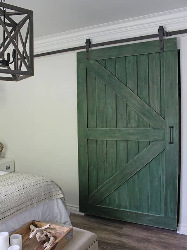How To Build A Sliding Barn Door for Less!