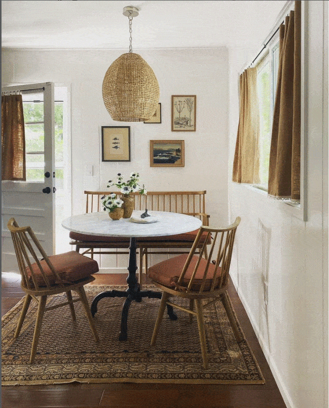 Small boho kitchen online table