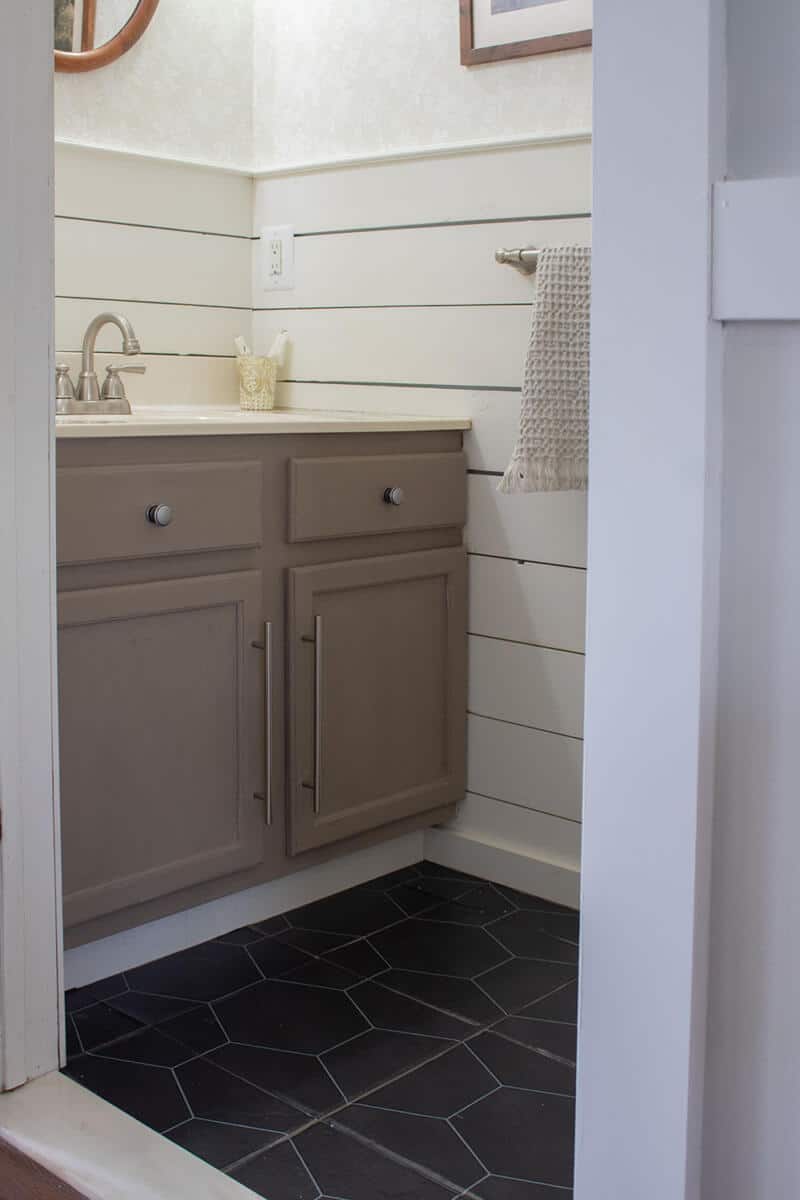 Half Bath Under Stairs Refresh The Home