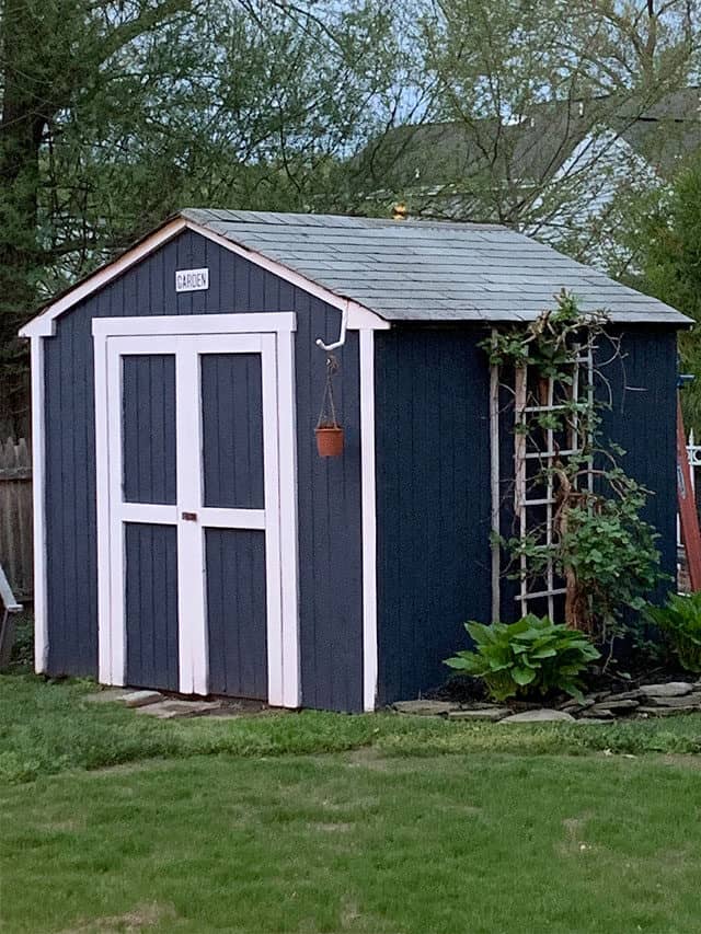 Painted Shed Transformation