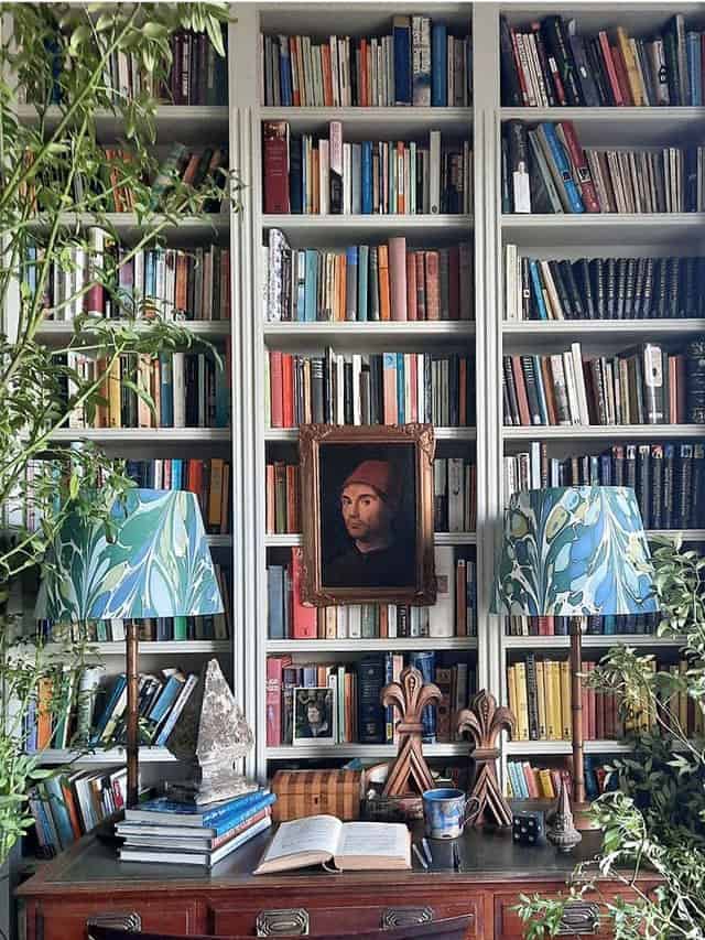 bookshelves are  a classic home styling idea that will never go out of fashion