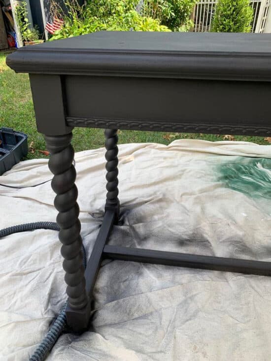 Old Table Makeover The Home