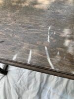 Old Table Makeover - The Honeycomb Home