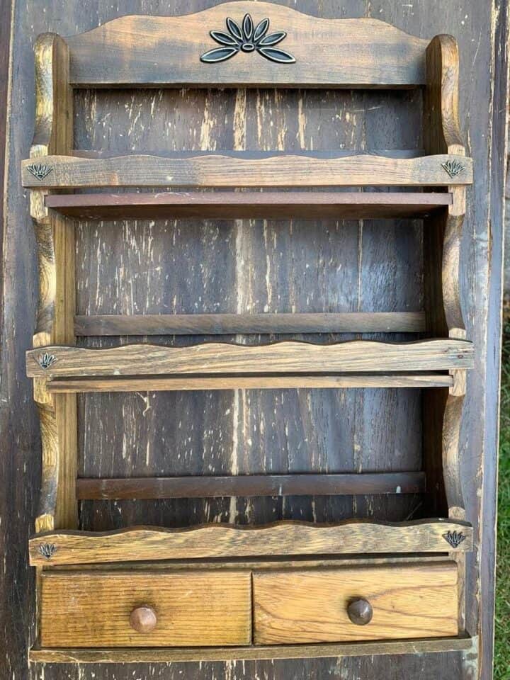 Using Oven Cleaner To Strip an Antique Side Table!