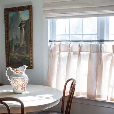 How To Make Cafe Curtains Without Sewing