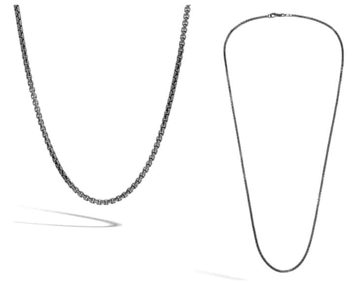 mens-black-rhodium-chain-necklace