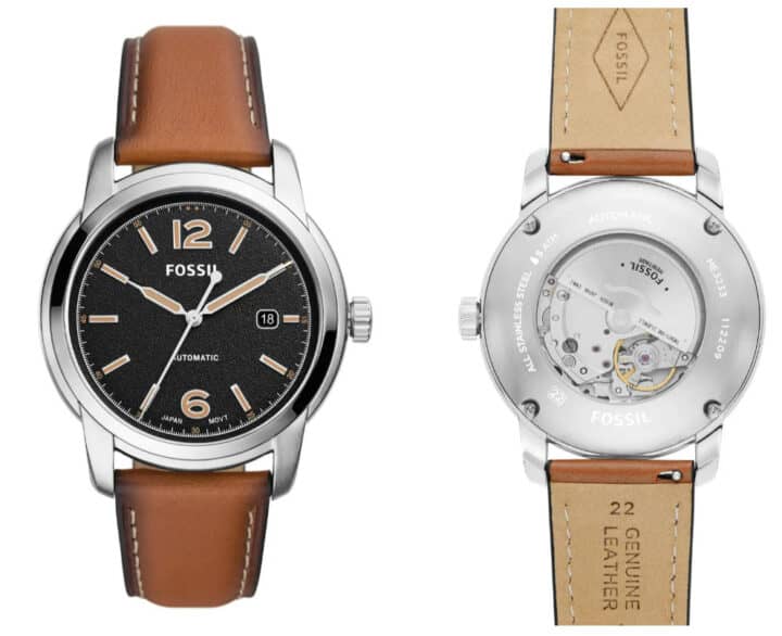 mens-leather-watch classic gift for the holidays